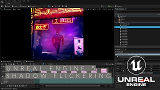 Unreal Engine 5 Shadow Flickering In Render Fix [upl. by Art]