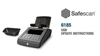 Safescan 6185 USB Update Instructions  English [upl. by Frederick]