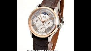 Oris Artelier Complication Ref 01 581 7606 635107 5 18 70FC FM10665 [upl. by Lanod]