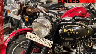 SALE  VINTAGE BULLET std 500cc  lightning535  Royal Enfield 500  ES 500  vintagerider bullet [upl. by Torruella873]