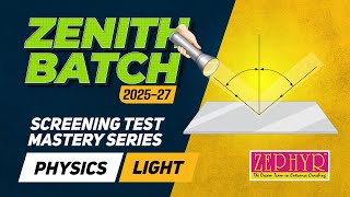 ZENITH BATCH 202527  SCREENING TEST MASTERY SERIES [upl. by Elyod]