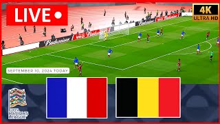 ⚽ LIVE France vs Belgium  matchday 2 UEFA Nations League 2024 I Stream eFootball PES 21 Gameplay [upl. by Shaina]