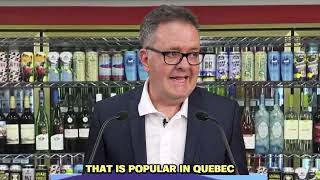 ONTARIO GOVT MESSAGE ON BEER AT CONVENIENCE STORES [upl. by Atir731]