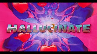 Dua Lipa  Hallucinate Official Lyrics Video [upl. by Ssac111]