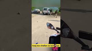 waah Bhai chalalan se Bach Gaya 🥵🙋 rider motovlog vlog automobile music keşfet hiphop [upl. by Annoyik649]