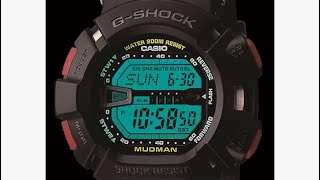 Let’s review Casio GShock G90001V Mudman Super Dual Illuminator digital watch [upl. by Nerraf]