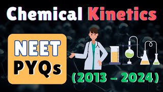 NEET PYQs 2013–2024  Chemical Kinetics Solved  Target NEET 2025 [upl. by Etnoved538]