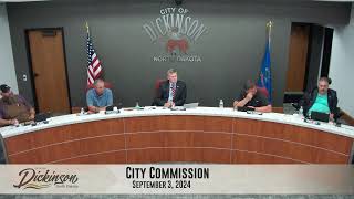 City Commission Meeting  September 3 2024 [upl. by Makell]