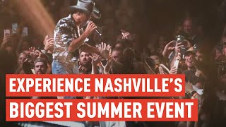 Nashvilles Biggest Summer Event CMA Fest 2019 [upl. by Marcellina745]