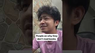 People on why they dont read books [upl. by Emili]