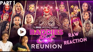 BADDIES EAST REUNION REACTION I TheHarveysTv madithejoke [upl. by Anaib]