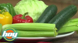 Estas son las mejores verduras para adelgazar  HOY [upl. by Elmaleh545]