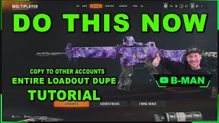 BO6 Glitch THE TUTORIAL  ENTIRE LOADOUT DUPLICATION GLITCH  CAMO DUPE  PERK DUPE  AND MORE [upl. by Grange]