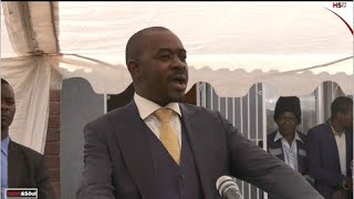 Chamisa opens up on CCC  quoteven in death lets keep peacequot hstvzim [upl. by Glory]