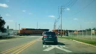 BNSF Manifest Kewanee Illinois [upl. by Arriaet]