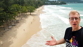 Phuket zur Regenzeit 🌧️ Einsame Strände versteckte Wasserfälle amp gigantische Wellen 🌊 [upl. by Nannah]