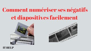 Numériser ancien négatif photo et diapositive facilement [upl. by Calle]