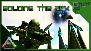 Soloing the Ark S4E82  TEK TRANSMITTER AND BETA MEGAPITHICUS FIGHT [upl. by Swithin]