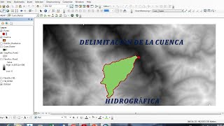 Delimitar una cuenca hidrográfica en ArcGIS [upl. by Ahsenor]