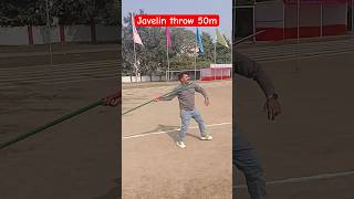 Javelin throw 50m athletics shorts viralvideo [upl. by Yance]