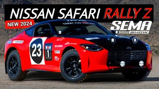 New 2024 Nissan Safari Rally Z Tribute revealed at the 2023 SEMA Show First LOOK [upl. by Ogait114]