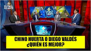 AMÉRICA vs PUMAS Se CALENTARON al comparar al Chino Huerta y Diego Valdés  Futbol Picante [upl. by Sausa]