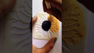 Stencil painting satisfying art 1 art painting stencil satisfyingart shorts ytviral [upl. by Nyloj828]