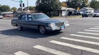 Spotted that 1988 Cadillac Brougham in Hometown Illinois again [upl. by Yenettirb]