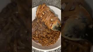 shorts Maggies noodles Hot♨️with soybeans🍜don’t forget to subscribe now [upl. by Meraree346]