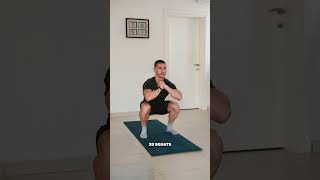 Séance sans matériel simple pour débutant 🔥 musculation fitnessfrance entrainement [upl. by Ulphi]