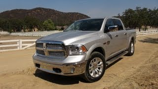 2014 Ram 1500 EcoDiesel Pickup 060 MPH First Drive Review [upl. by Steinway]