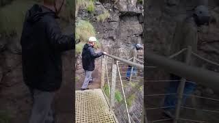 The gobbins cliff walk path walkway outdoors [upl. by Eseer]