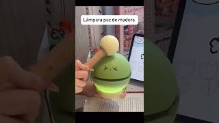 Lámpara pez de madera🥰🥰 iboop iBOOP peluche regalo gifts miniplushie lampara [upl. by Inez]