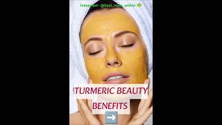 turmeric benefits face mask 🌱 turmeric skin benefits  turmeric skin benefits  turmeric health 🌸 [upl. by Ayaladnot]