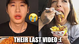 Mukbangers FINAL MUKBANG BEFORE QUITTING [upl. by Ivanna]