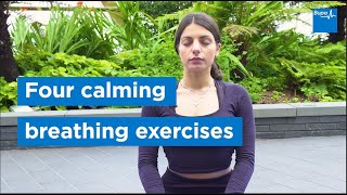 Four calming breathing exercises  Bupa Health [upl. by Kenwee]