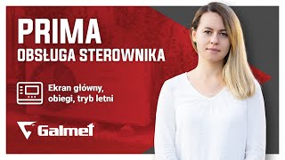 Jak sterować pompą ciepła Prima – obsługa sterownika  ekran główny [upl. by Gnoh]