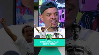 QUEM JOGOU MAIS COM 17 ANOS No MunDu Meneses Lulinha se comparou a nomes do futebol brasileiro [upl. by Edla]