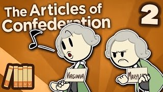 The Articles of Confederation  Ratification  Extra History  Part 2 [upl. by Anaert]