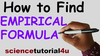 How to Calculate EMPIRICAL FORMULA Using 5 Simple Steps [upl. by Weigle841]