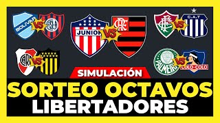 Mi Sorteo Octavos de Final Copa Libertadores 2024🏆 [upl. by Ern]