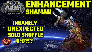 Most INTENSE SOLO SHUFFLE 60  Enhancement Shaman 102 Dragonflights [upl. by Romney]