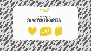 Hur fungerar Samtyckeskorten [upl. by Rexanna]