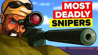 10 Deadliest Snipers In The History Of The World [upl. by Narol262]