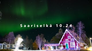 Aurora Borealis  Βόρειο Σέλας  Saariselkä 2024 Finnish Lapland [upl. by Harty665]