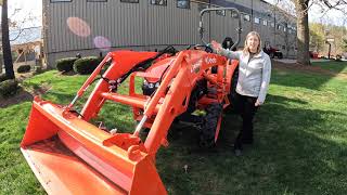 New Kubota L3902 Tractor With Flail Mower [upl. by Dronel]