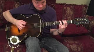 Arkansas Traveler on Northfield archtop octave mandolin Jacob Head [upl. by Hamford]