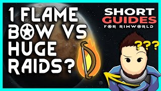 Flame Bow Killbox  Short RimWorld Guide for Defense 2024 15 [upl. by Trelu]