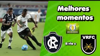 REMO X VOLTA REDONDA melhores momentos gols remo remotv paysandu papaotv [upl. by Sharia]