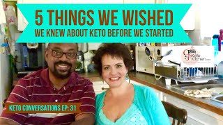 5 Things We Wished Wed Known About Keto Before We Started keto ketorecipes ketolifestyle [upl. by Ainej]